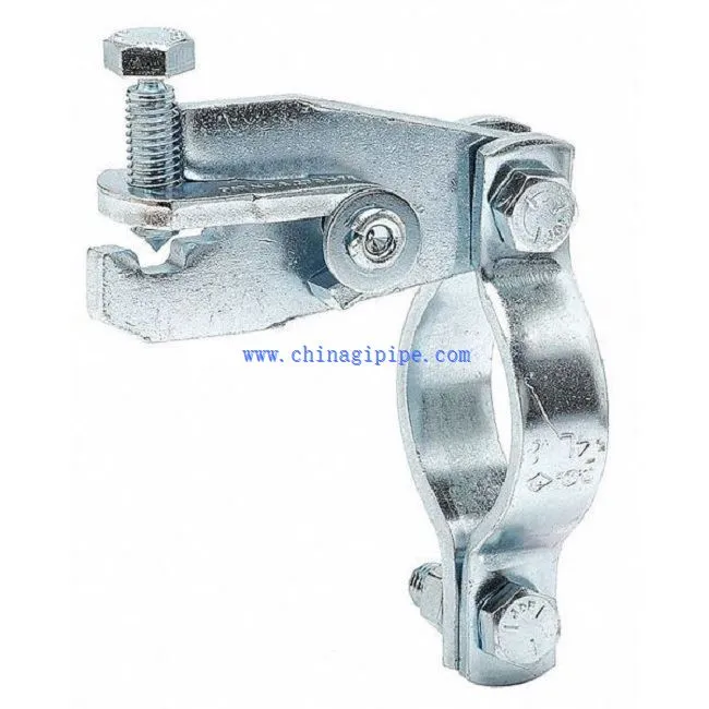 Seismic Sway Brace Clamping Pipe festing sink